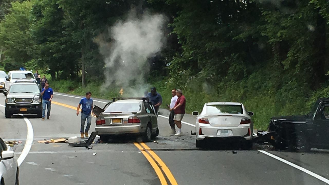 Multiple Vehicle Crash in Town of Newburgh