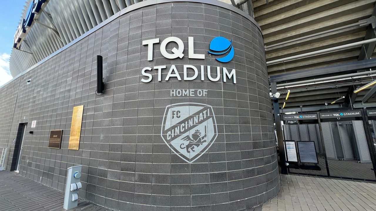 TQL Stadium, home to the MLS team FC Cincinnati, in Cincinnati, Ohio on Wednesday, April 24, 2024.