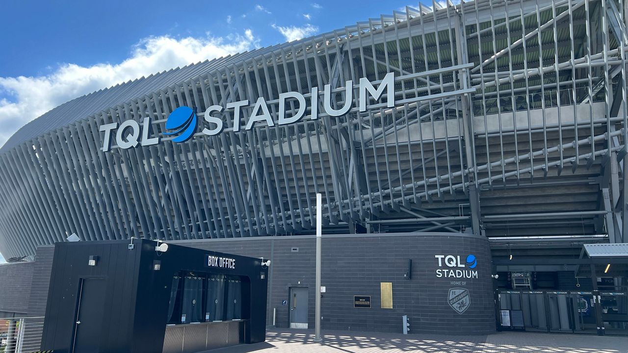 TQL Stadium, home to the MLS team FC Cincinnati, in Cincinnati, Ohio on Wednesday, April 24, 2024.