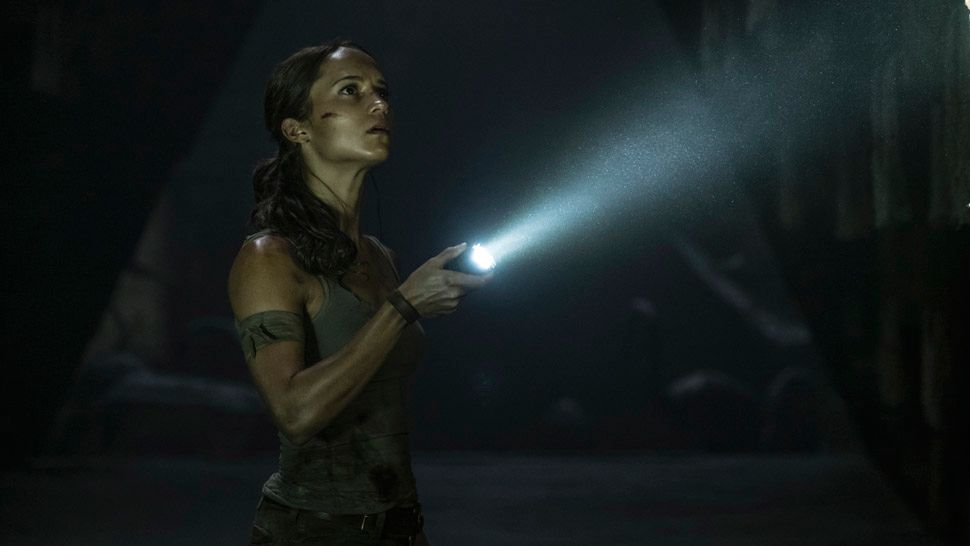ALICIA VIKANDER as Lara Croft in Warner Bros. Pictures' and Metro-Goldwyn-Mayer Pictures' action adventure "TOMB RAIDER," a Warner Bros. Pictures release.
