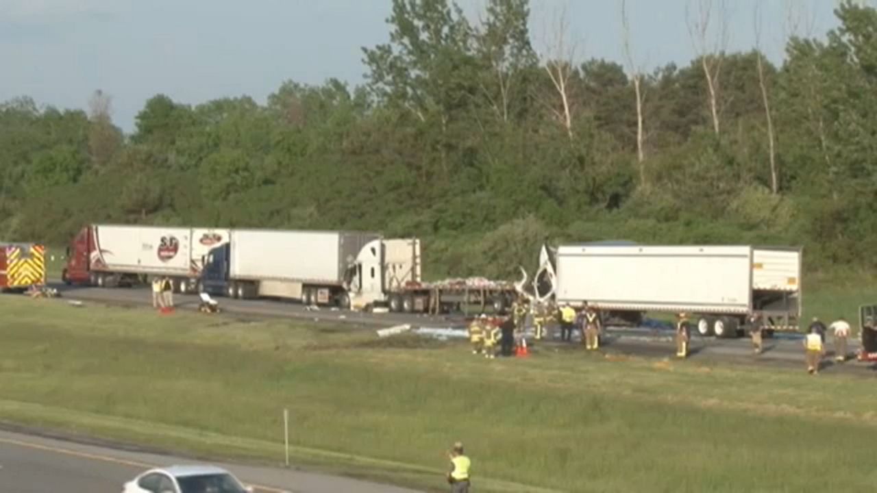 TractorTrailer Driver Seriously Hurt in Stafford Crash