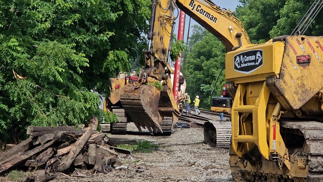 Crews continue cleanup after train derailment in Bucyrus