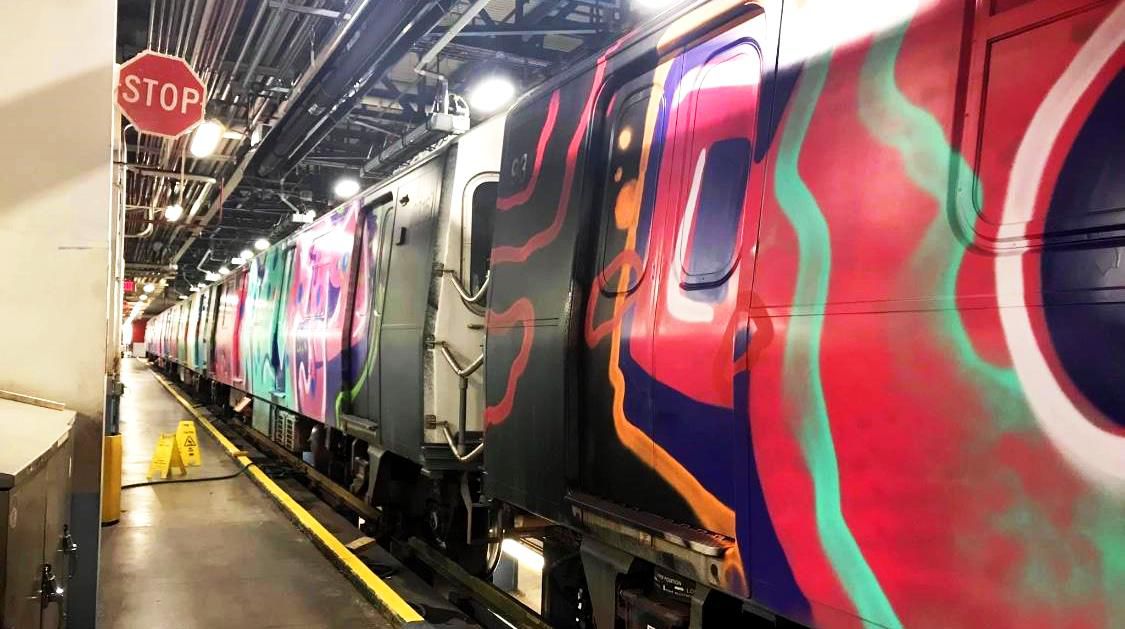 Bronx Graffiti Train