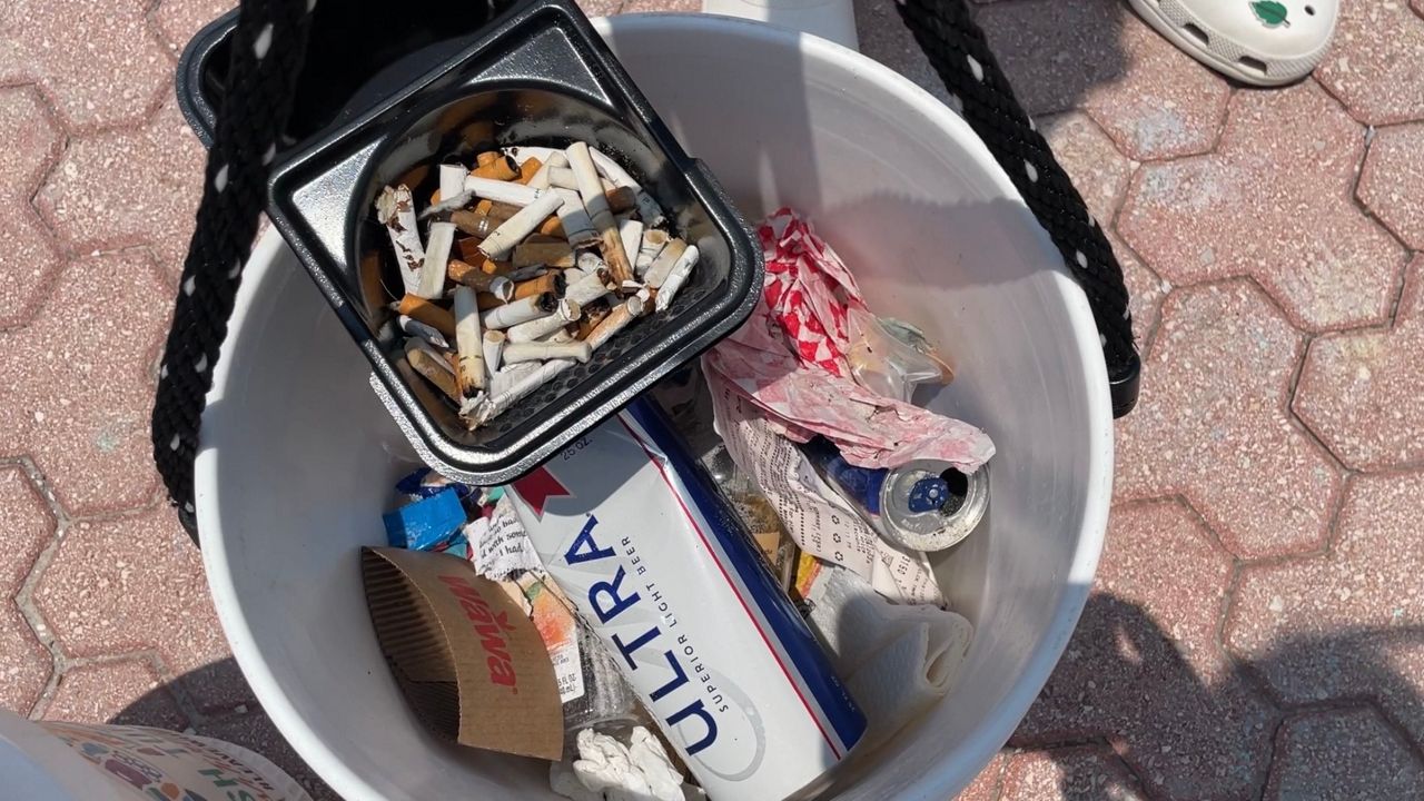 More than 1,900 pounds of trash collected at 'Ocean Sweep'