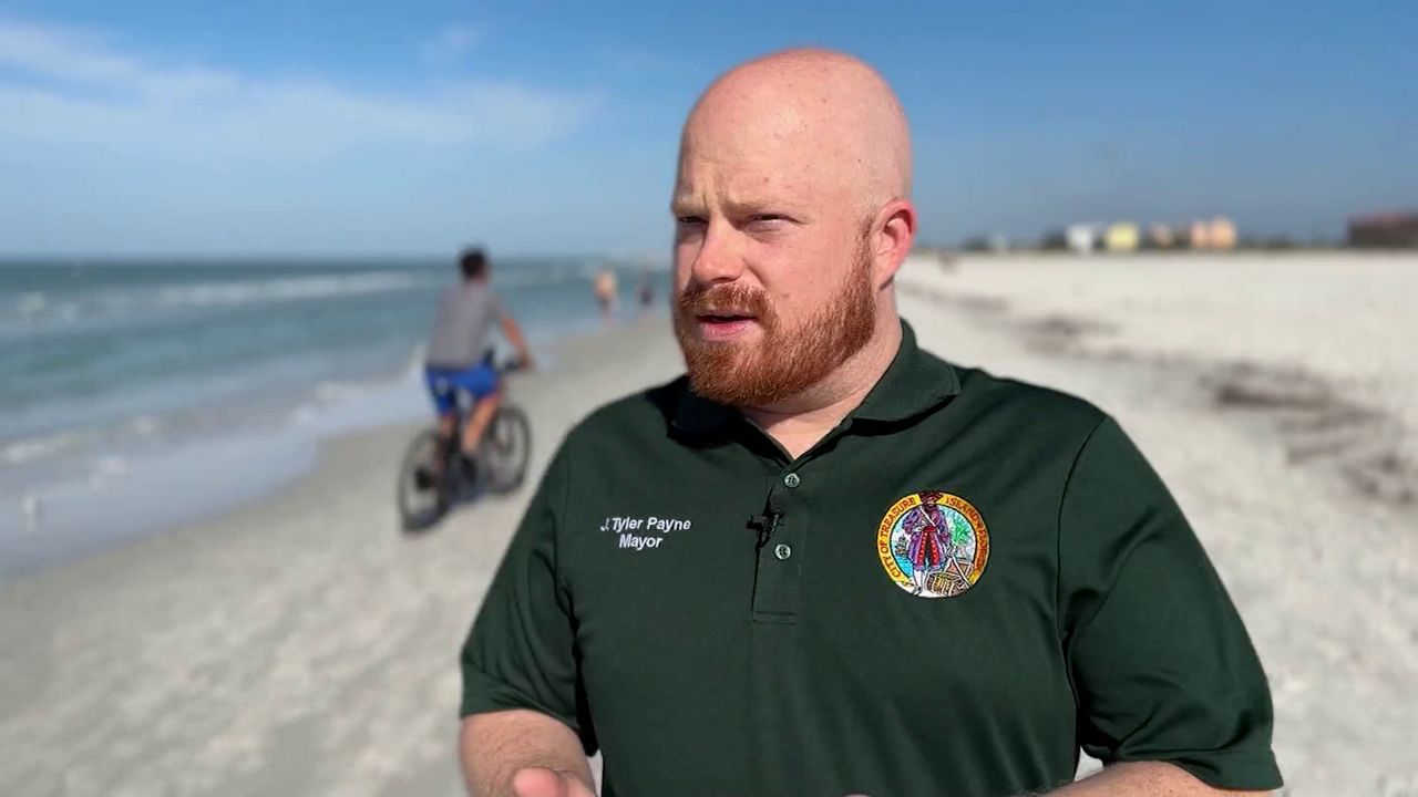 Treasure Island Mayor Tyler Payne announced his resignation on Monday on Facebook. (Spectrum News)