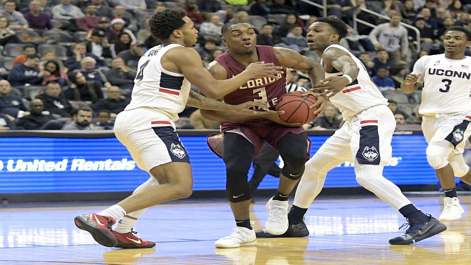 Florida State guard Trent Forrest finished with five steals and eight points on Saturday night.