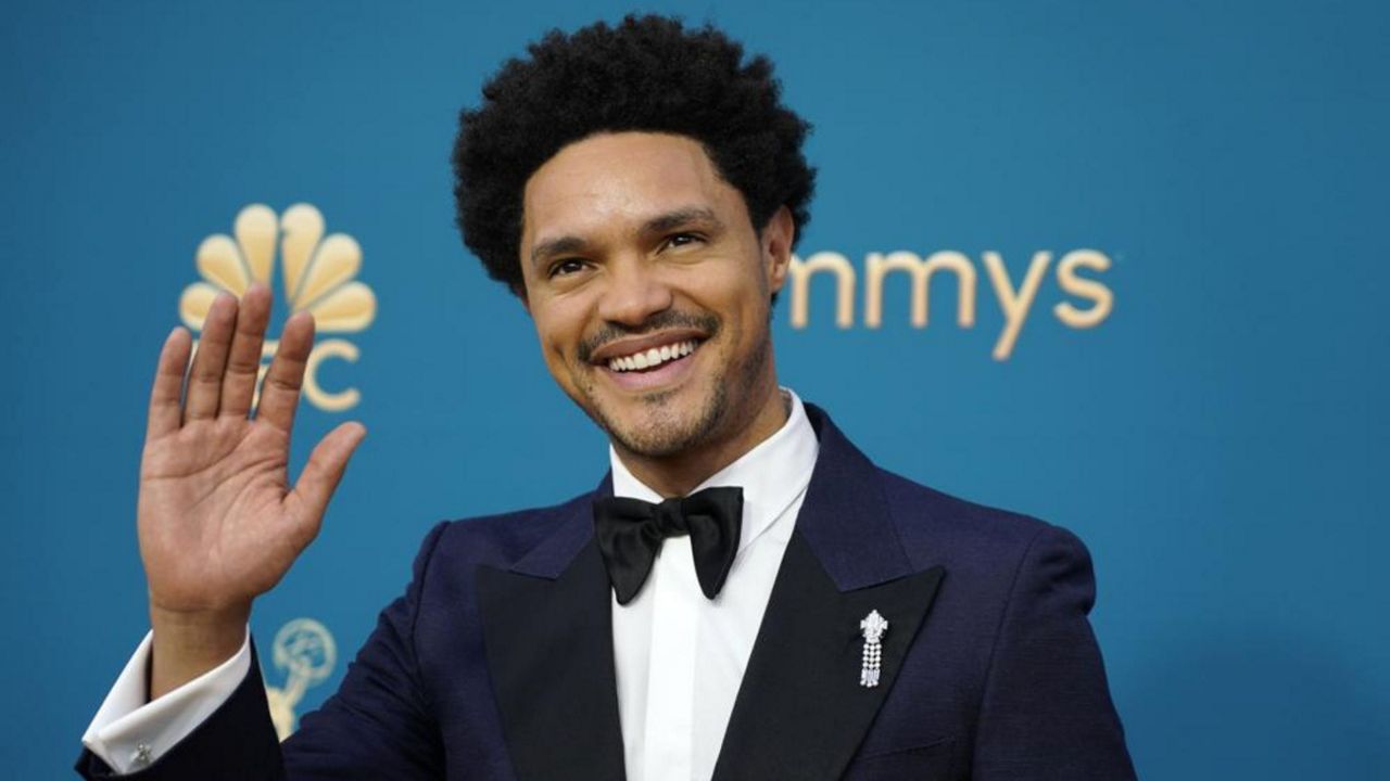 Trevor Noah appears at the 74th Primetime Emmy Awards in Los Angeles on Sept. 12, 2022. Noah, host of Comedy Central's "The Daily Show with Trevor Noah," announced Thursday that he is leaving the show. (AP Photo/Jae C. Hong, File)