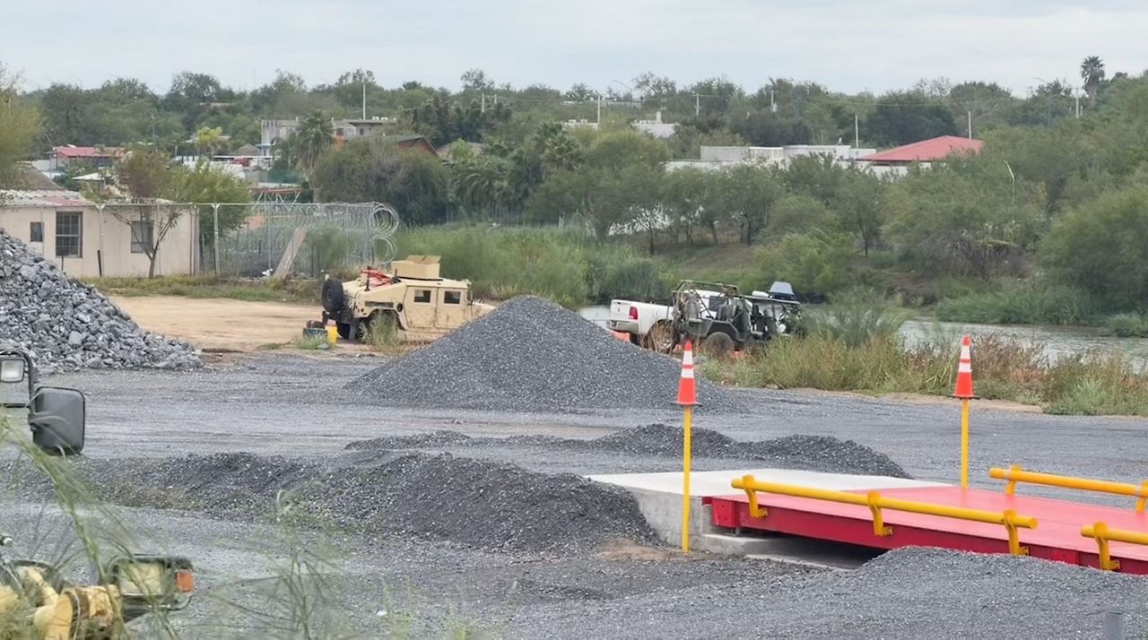U.S. Army troops being deployed in the Rio Grande Valley