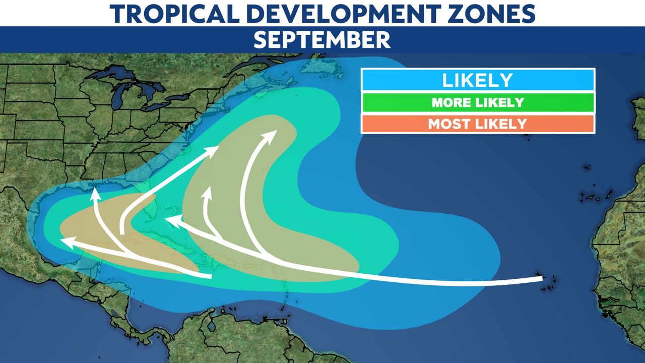 September brings the peak of hurricane season