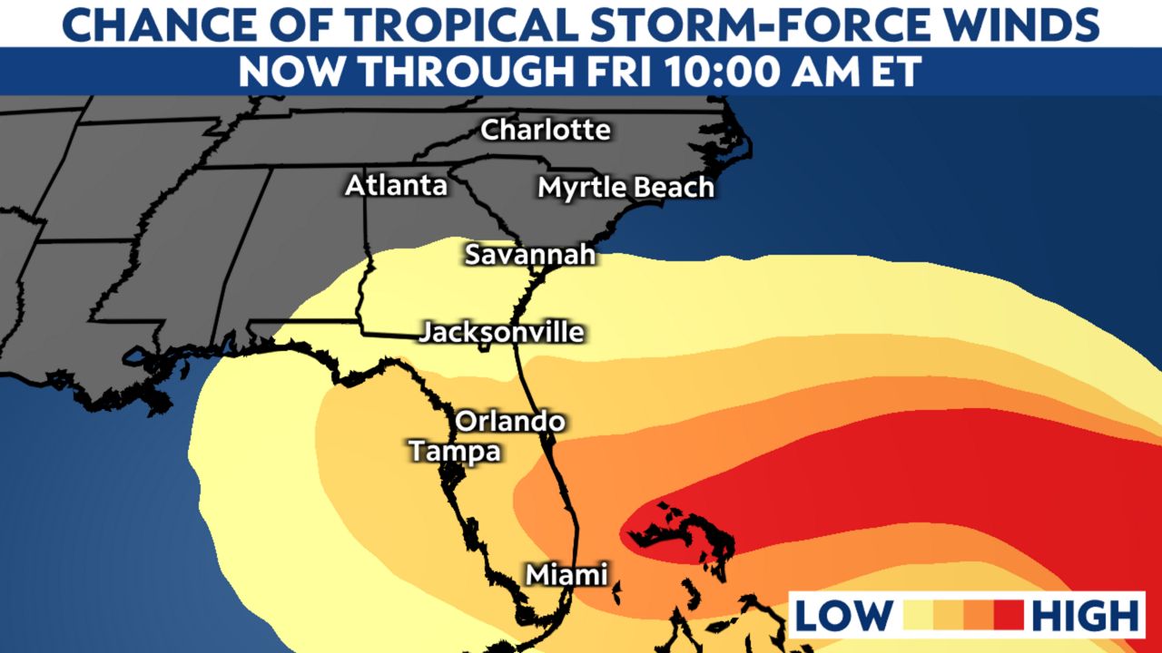 Tropical Storm Wind Probability