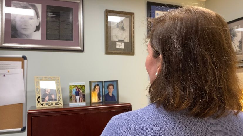 McLawhorn in her office