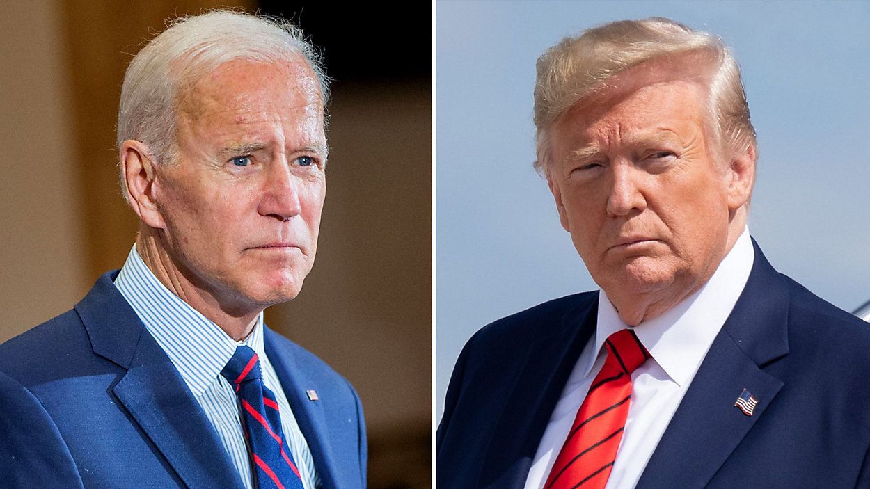 How Trump Biden Navigated a Year of COVID-19