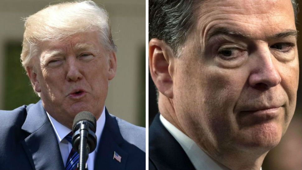 Former FBI Director James Comey called President Donald Trump "morally unfit" for office and that he treated women like "pieces of meat." (File photo)