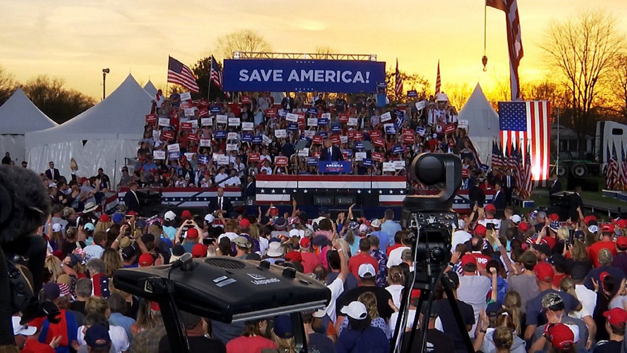 Former President Trump rally in Ohio