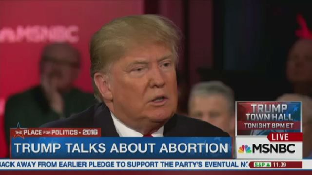 Trump Abortion Comment Focus of Busy Political Day in NYC