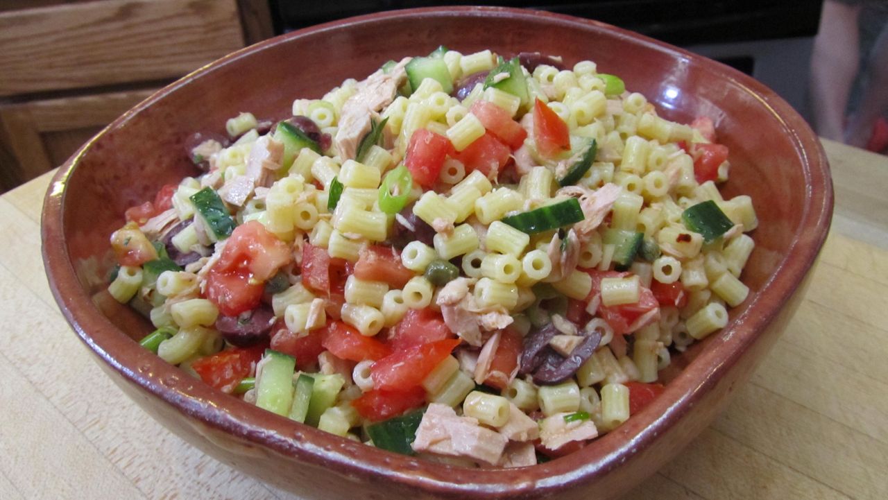 Mediterranean Tuna Pasta Salad No Mayo This Easy Tuna My XXX Hot Girl
