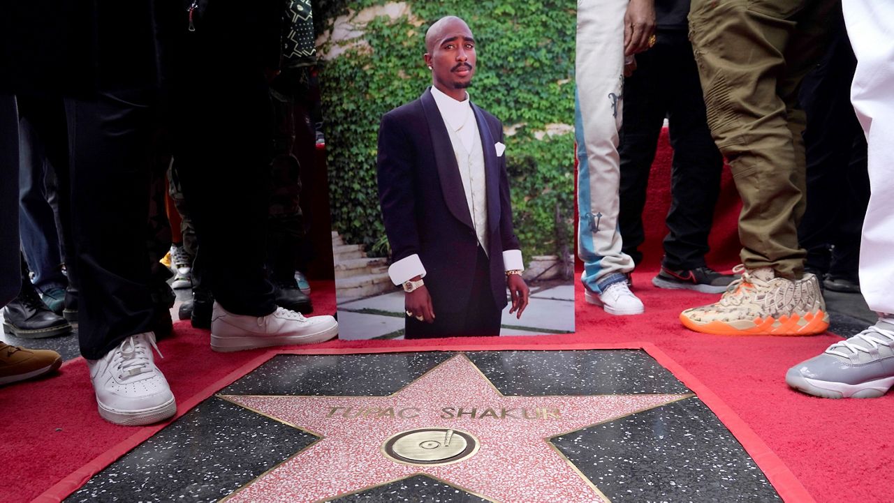 Tupac Shakur receives Walk of Fame star honor