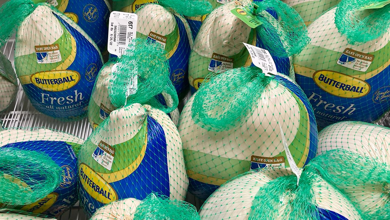 State Sen. Kevin Parker holds Thanksgiving turkey giveaway