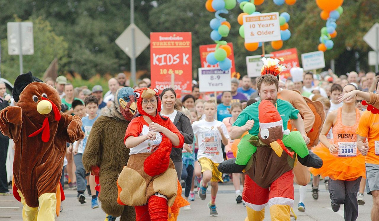 Turkey Trot Road Closures in Downtown Austin