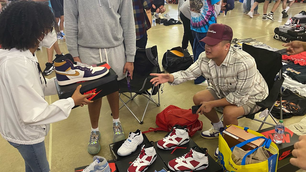 Sneaker Con returns thousands flock to Dallas Market Hal