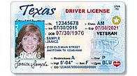 An example of identification that is compliant with the Real ID Act (TxDOT)