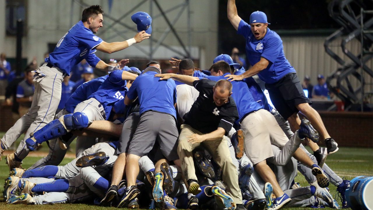 Saturday night's alright for baseball. Lexington Super Regional set