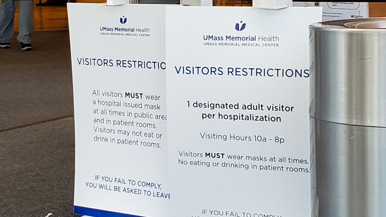 New visitor policy in place at UMass Memorial as of Tuesday