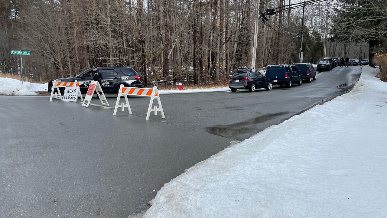 Police investigate after body found in woods in Paxton