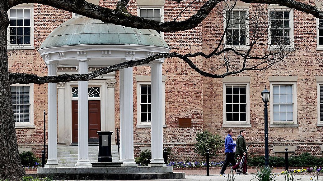 Several diversity, equity and inclusion programs are at risk of elimination at North Carolina's flagship university after the University of North Carolina Board of Governors voted to end a DEI policy in May. (AP file photo)