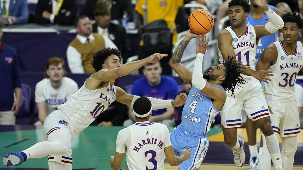 UNC fell to Kansas, 72-69, in the 2022 NCAA title game in New Orleans (AP)