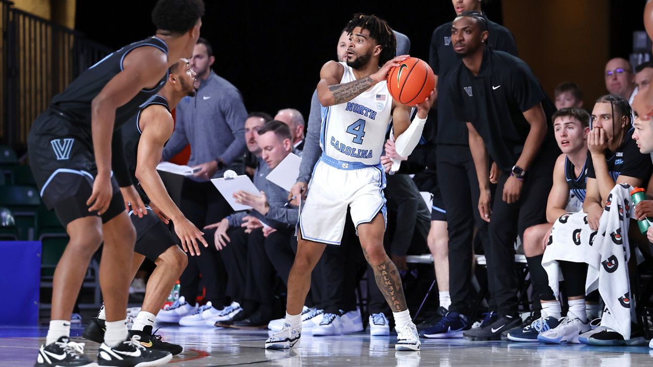 Villanova upends No. 14 North Carolina in Bahamas