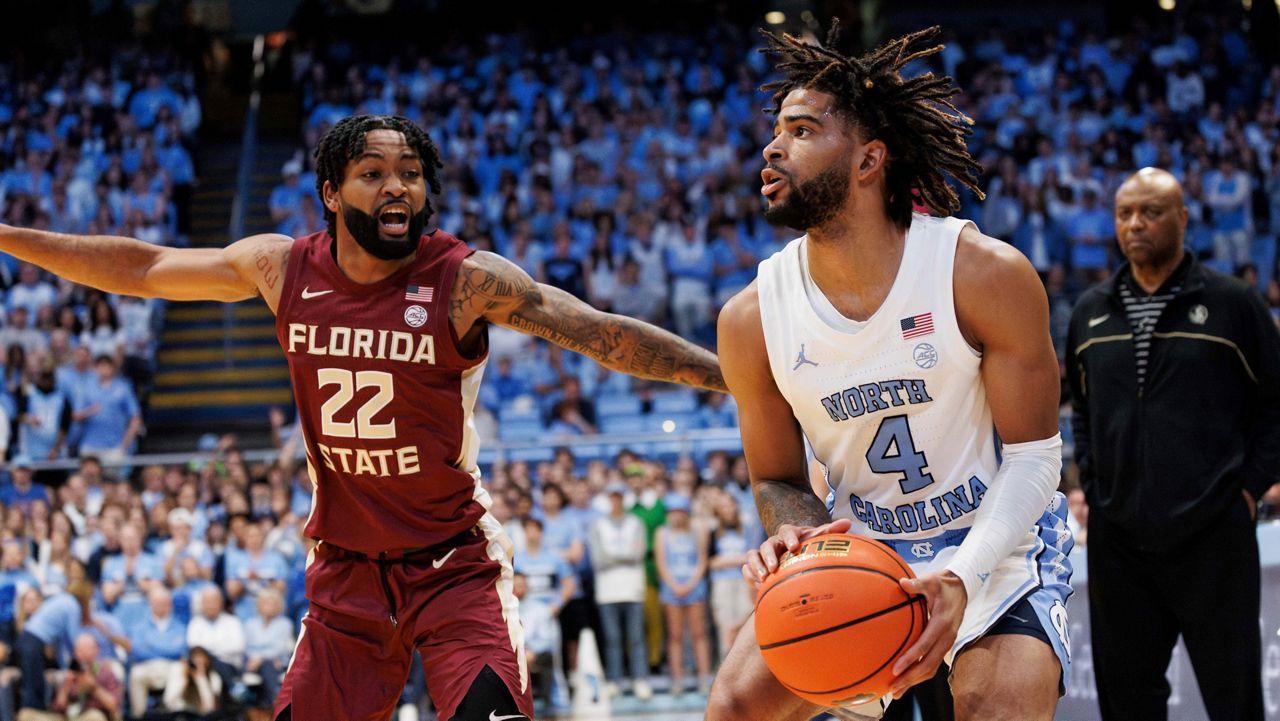 No. 17 UNC beats Florida State 78-70 in ACC opener