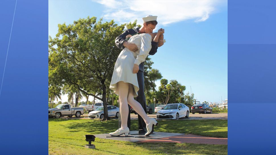 "Unconditional Surrender" Statue To Stay On Bayfront Bay News 9
