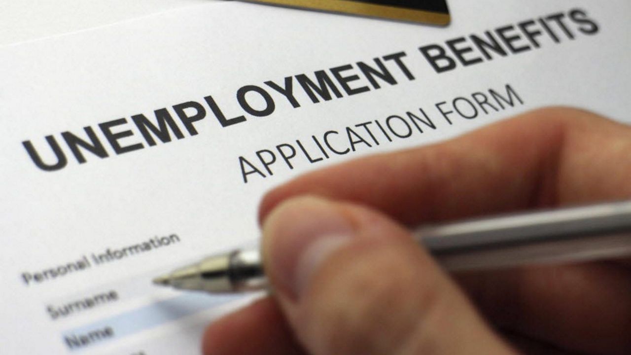 Unemployment application. (File)