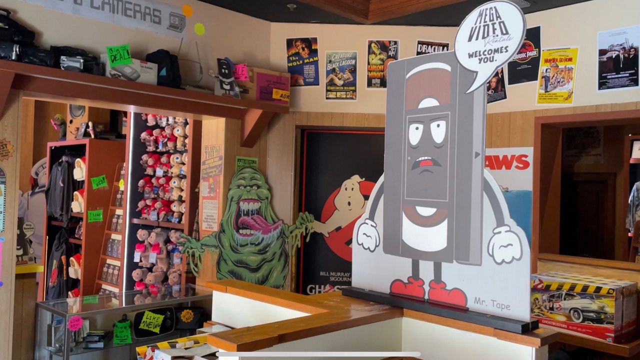 Visitors can find a totally rad throwback experience at Universal's Tribute Store. (Spectrum News/Jesse Walden)