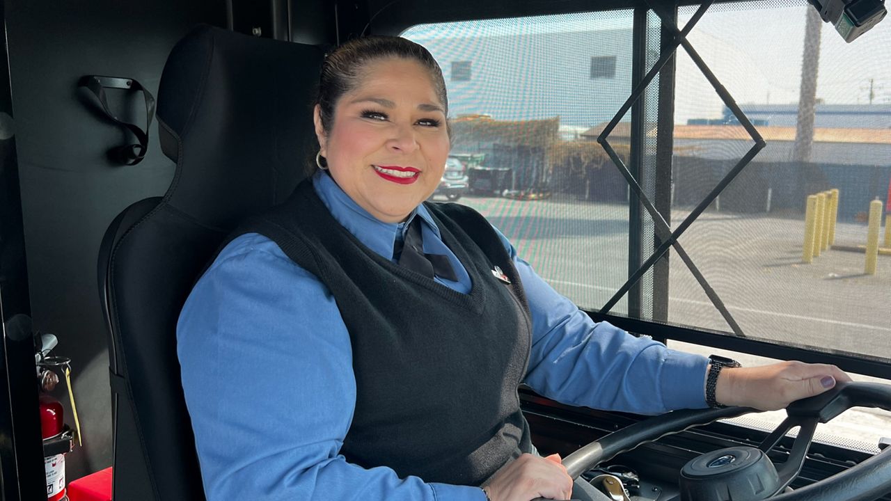 Blanca Rodriguez is one of 87 Anaheim bus drivers, a number the city is trying to grow to 150. (Anaheim Transportation Network)