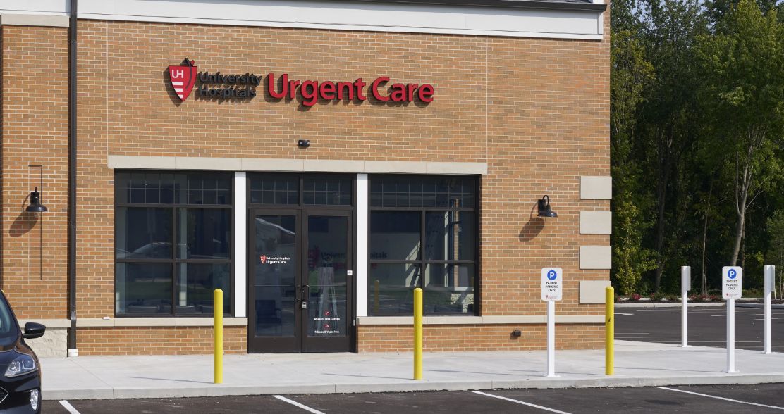 The new relocated urgent care facility in Avon, Ohio. (Photo courtesy of University Hospitals)