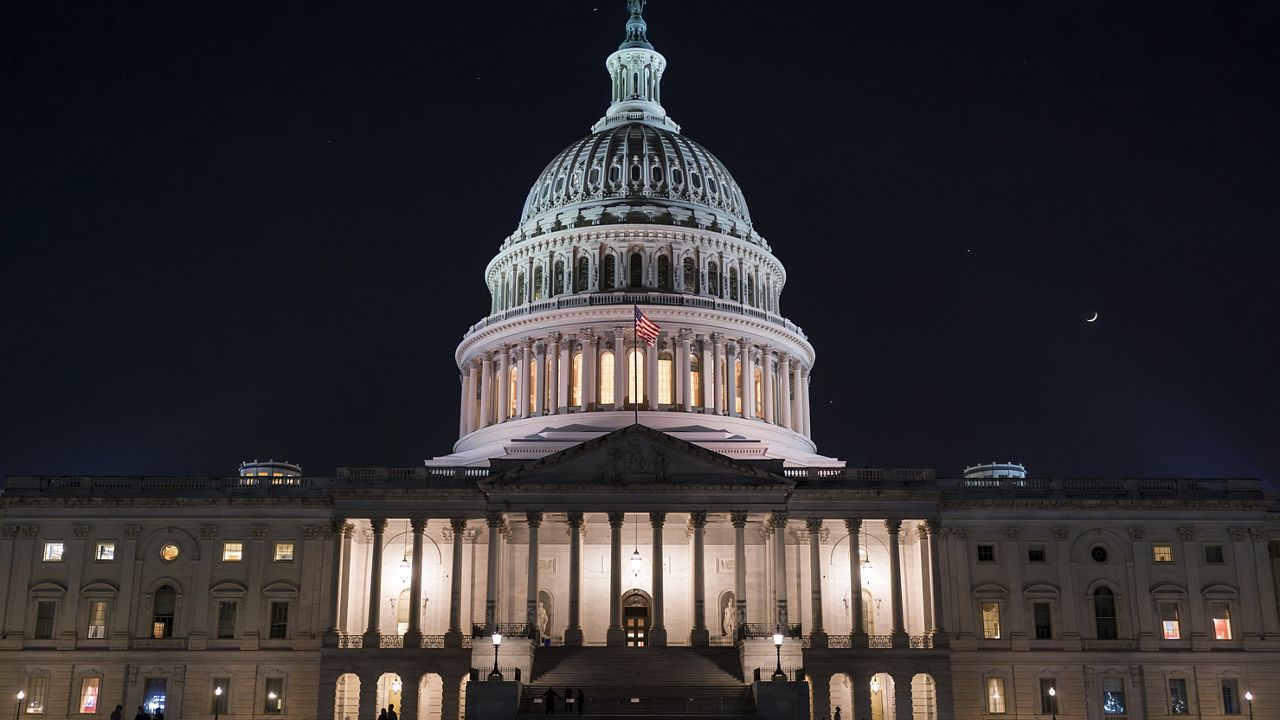 The U.S. Capitol is seen on May 22, 2023. (AP Photo/J. Scott Applewhite)