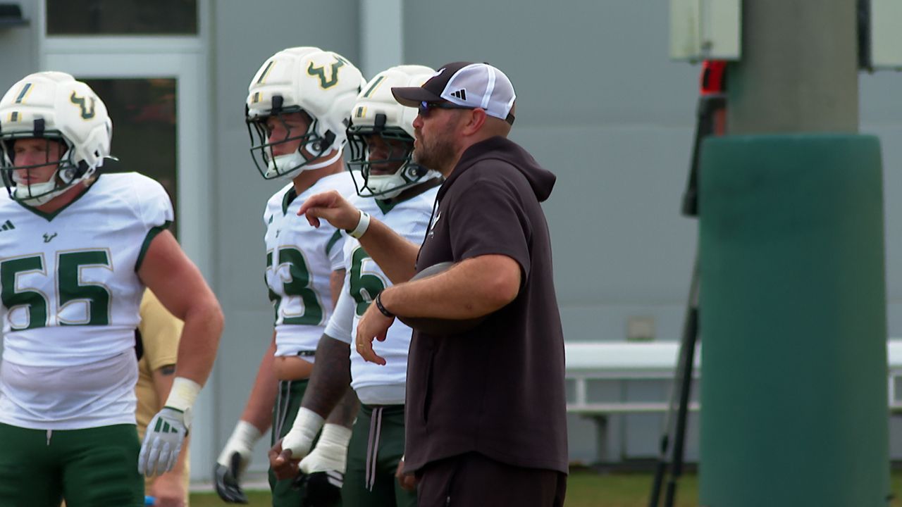 USF defense establishing 'aggressive' identity under new defensive coordinator Josh Aldridge