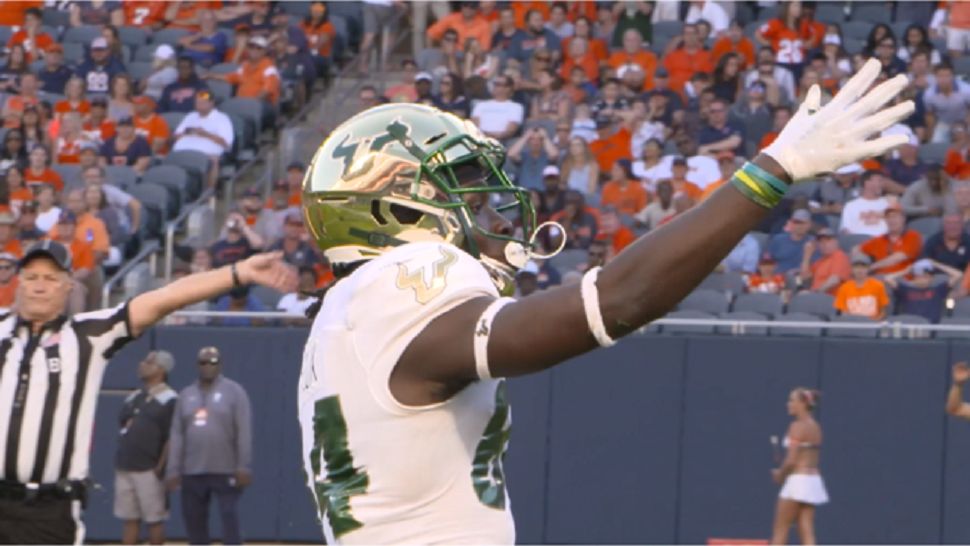 USF freshman receiver Randall St. Felix looks to continue to lead the Bulls offense against ECU. 
