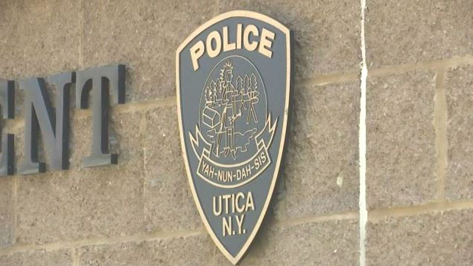 City of Utica police squad car