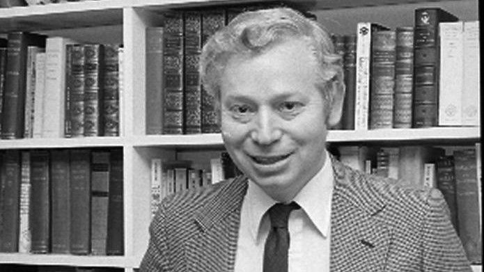 In this Oct. 15, 1979, file photo, professor Steven Weinberg, of Cambridge, Mass., poses for a picture. Weinberg, the 1979 winner of the Nobel prize in physics with two other scientists for their work unlocking mysteries of tiny particles, has died at 88. Spokesperson Christine Sinatra at the University of Texas at Austin says Weinberg died Friday, July 23, 2021, at a hospital in Austin. (AP Photo/File)