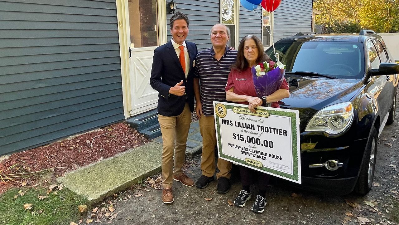 Uxbridge woman wins Publishers Clearing House Sweepstakes