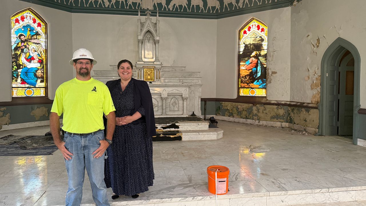 America 250: Renovations underway on Catholic Chapel at Dayton VA