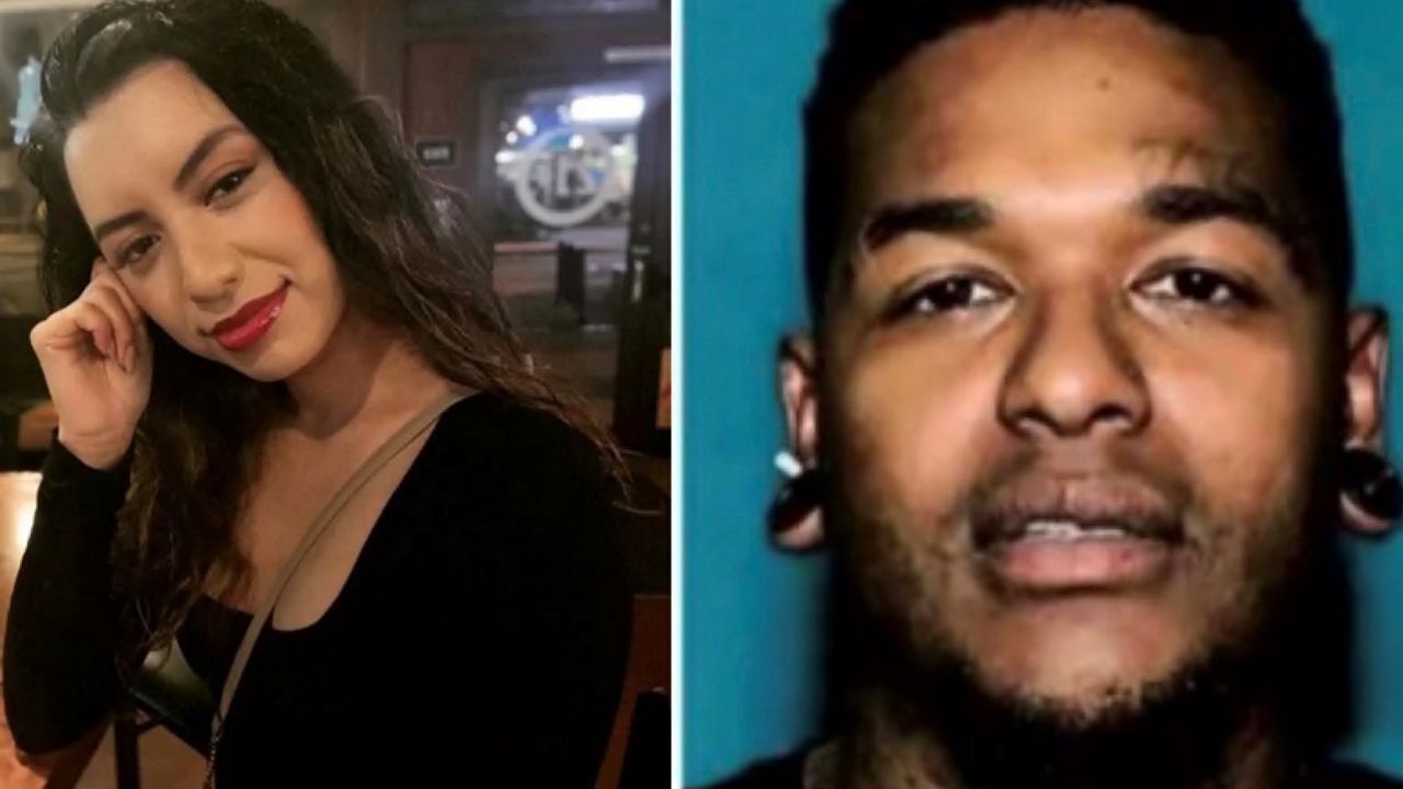 The search for Charles Beltran (right) who was last seen on Oct. 5 continues. Police suspect he's involved in the murder of Marisela Botello Valadez (left). (Photo Source: Dallas Police Department)