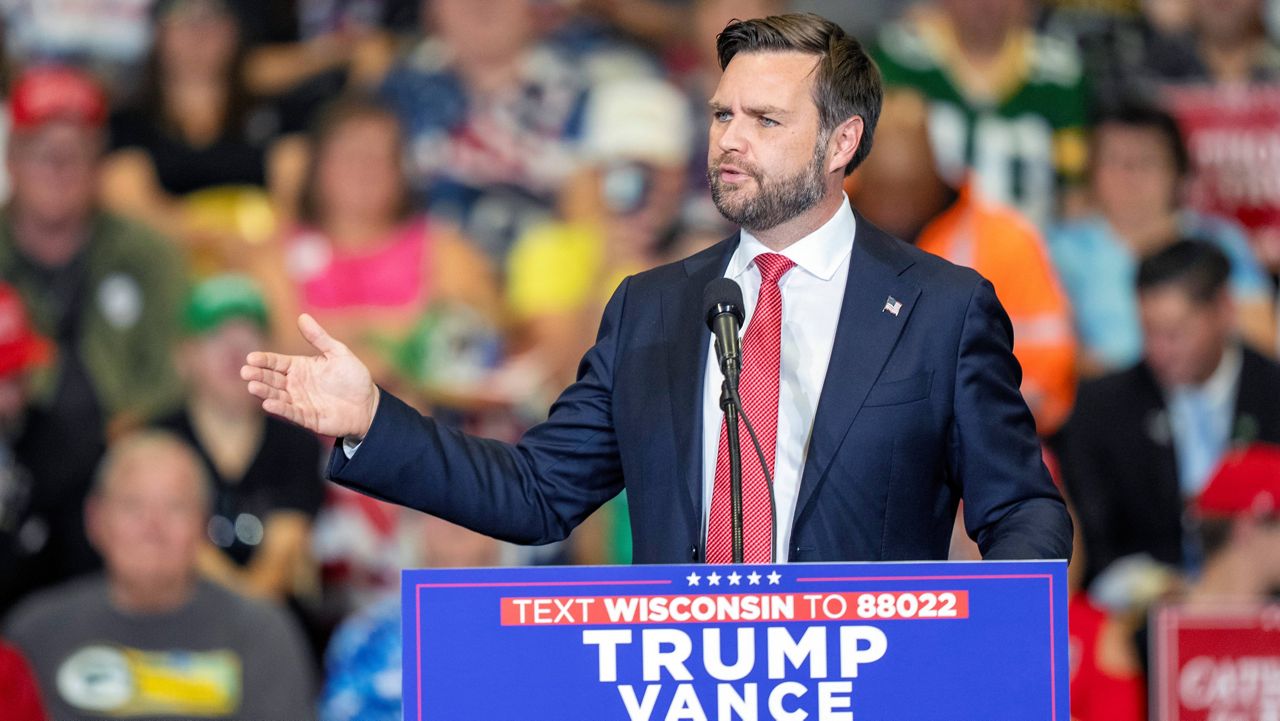 Republican vice presidential nominee Sen. JD Vance