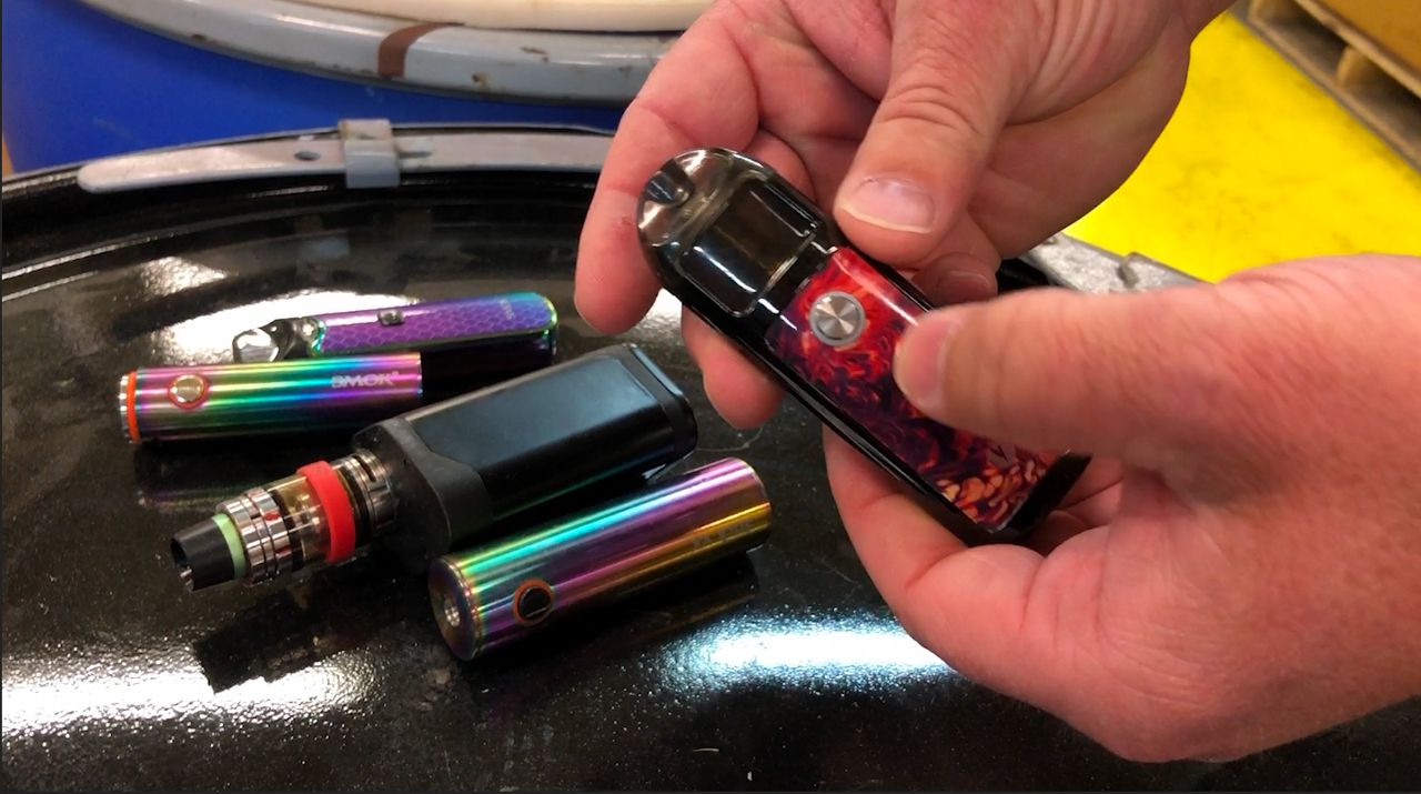 Vape Devices Pose Fire Hazard for Waste Management