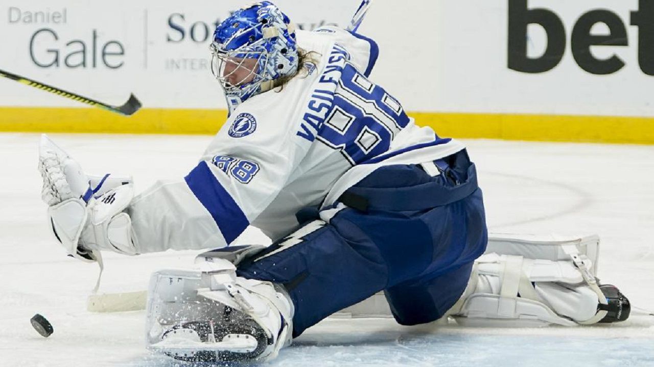 Tampa Bay's Andrei Vasilevskiy