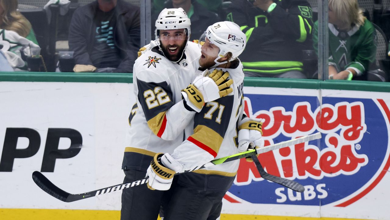 SPORTS: Golden Knights celebrate Western Conference Final Series win