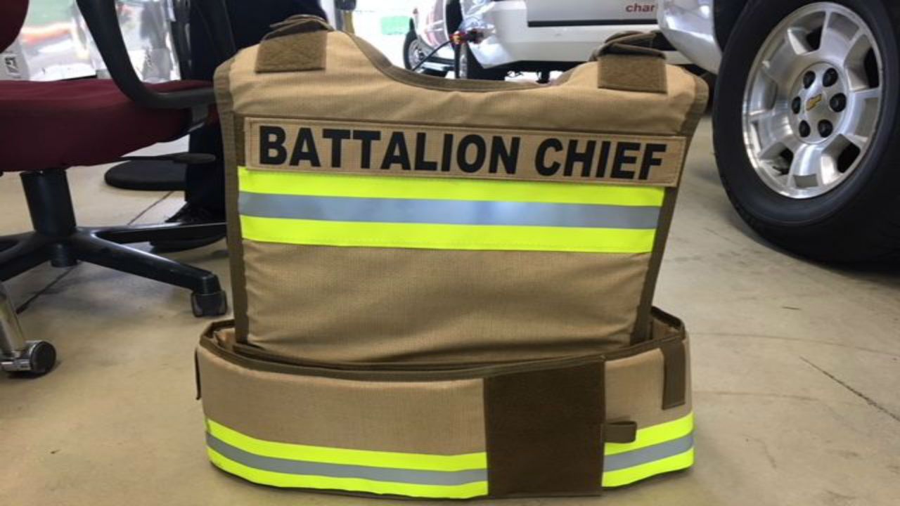 Charlotte Fire Department adds bulletproof vests